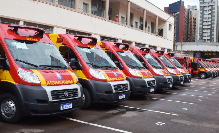 Sesa reforça Siate com mais 10 ambulâncias