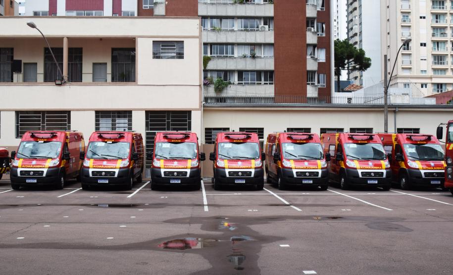 Sesa reforça Siate com mais 10 ambulâncias