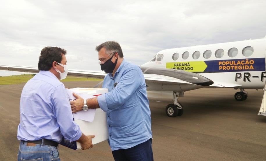 ENTREGA DAS VACINAS NAS REGIONAIS
