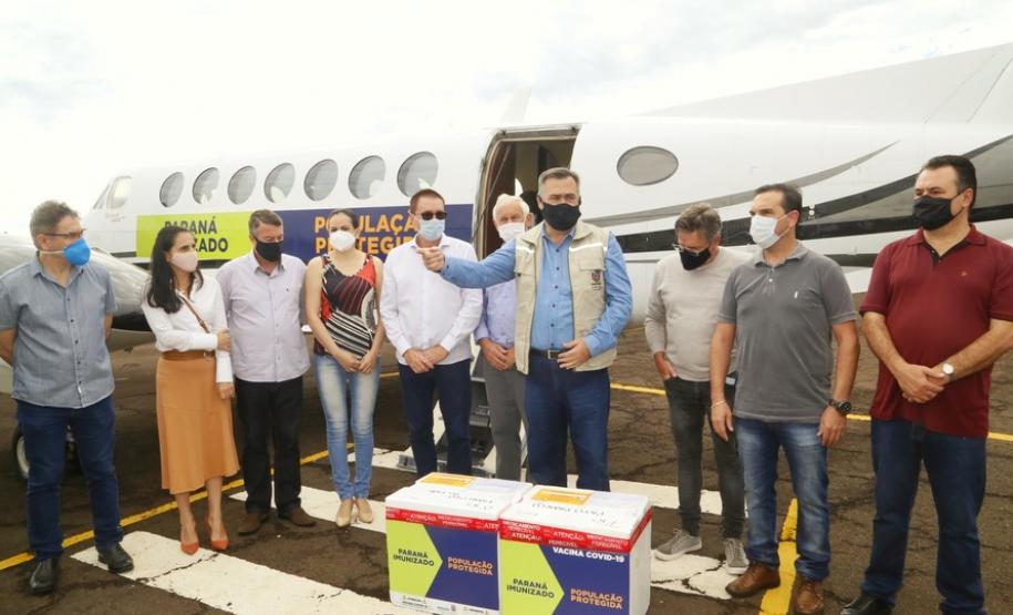 ENTREGA DAS VACINAS NAS REGIONAIS