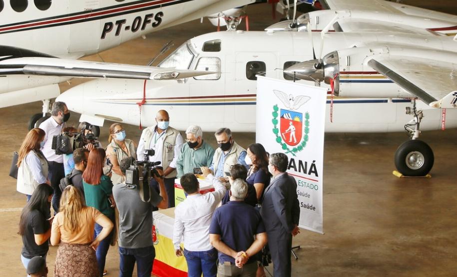 ENTREGA DAS VACINAS NAS REGIONAIS
