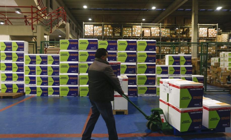 ENVIO DE VACINAS PARA AS REGIONAIS DE SAÚDE