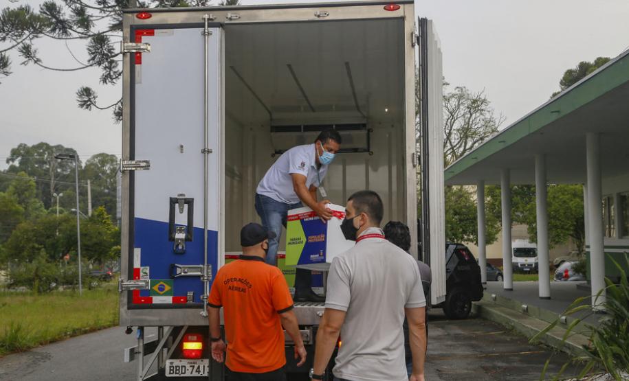 ENVIO DE VACINAS PARA AS REGIONAIS DE SAÚDE