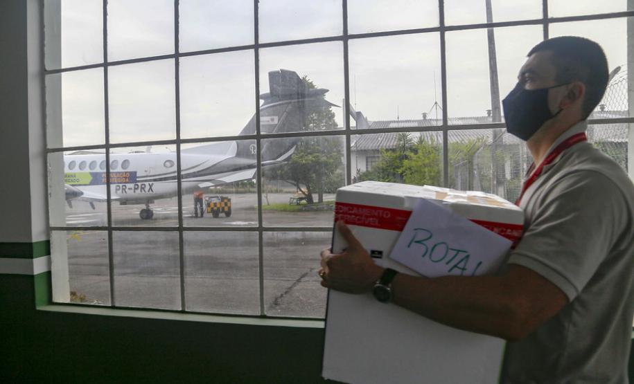 ENVIO DE VACINAS PARA AS REGIONAIS DE SAÚDE