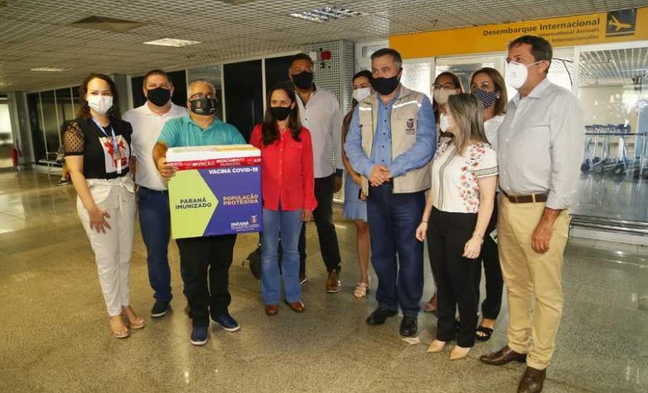 ENTREGA DAS VACINAS NAS REGIONAIS