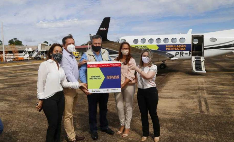 ENTREGA DAS VACINAS NAS REGIONAIS