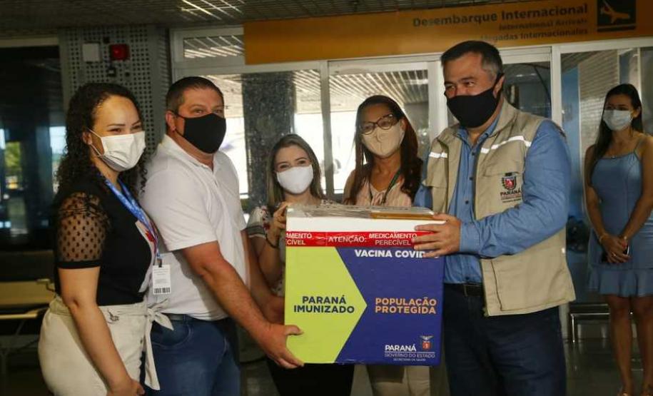 ENTREGA DAS VACINAS NAS REGIONAIS