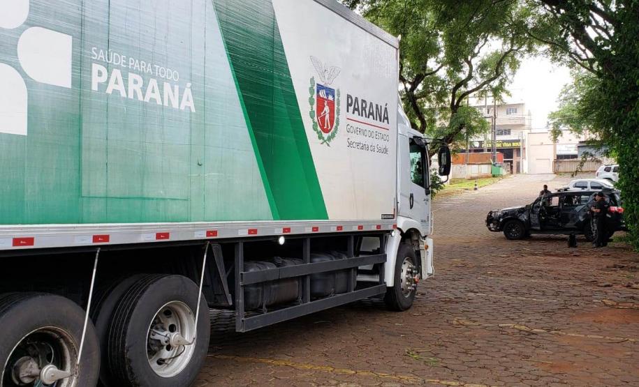 Sesa realiza força-tarefa neste final de semana para entrega de insumos que serão usados na vacinação contra a Covid-19
