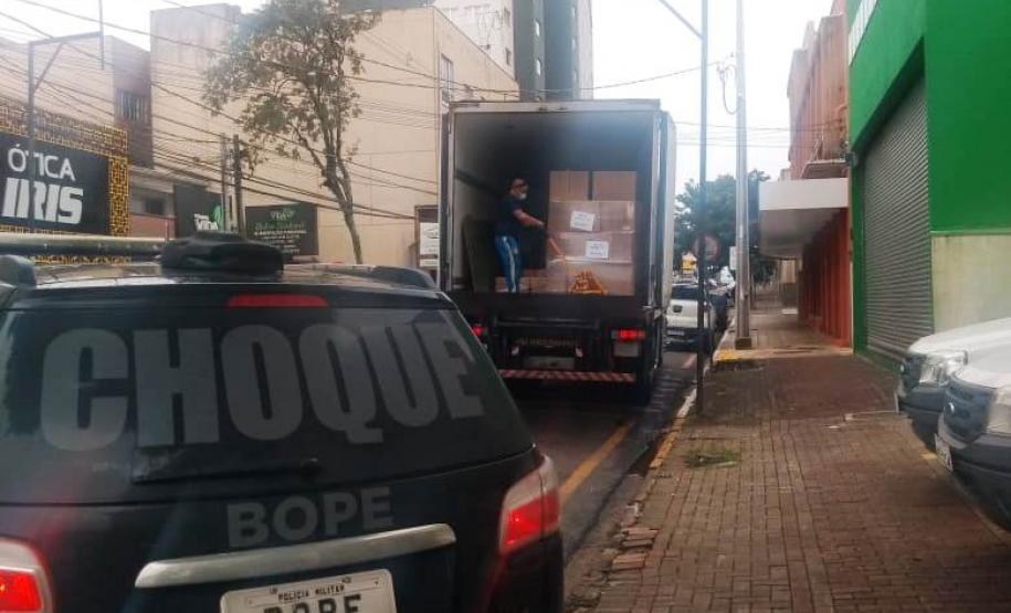 Sesa realiza força-tarefa neste final de semana para entrega de insumos que serão usados na vacinação contra a Covid-19