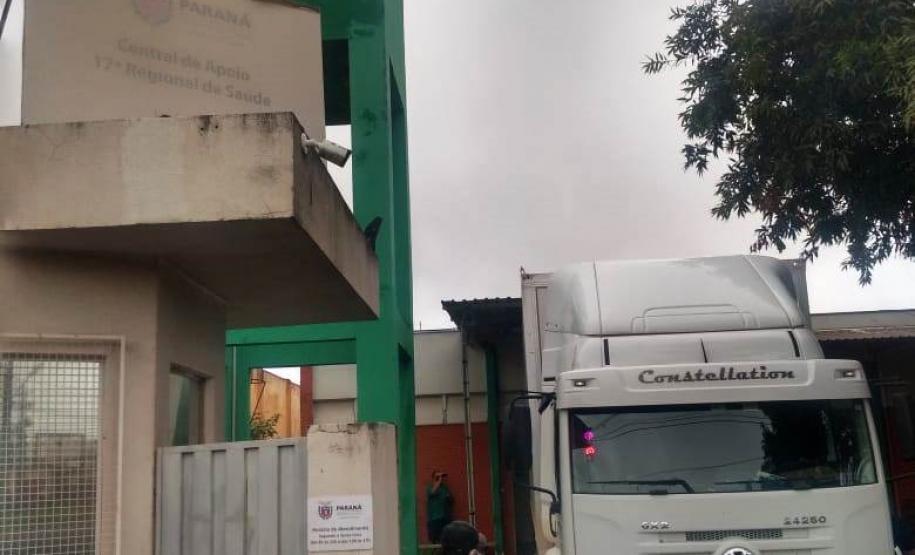Sesa realiza força-tarefa neste final de semana para entrega de insumos que serão usados na vacinação contra a Covid-19