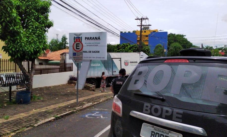 Sesa realiza força-tarefa neste final de semana para entrega de insumos que serão usados na vacinação contra a Covid-19