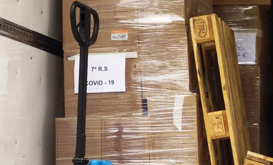 Sesa realiza força-tarefa neste final de semana para entrega de insumos que serão usados na vacinação contra a Covid-19