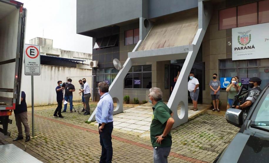 Sesa realiza força-tarefa neste final de semana para entrega de insumos que serão usados na vacinação contra a Covid-19