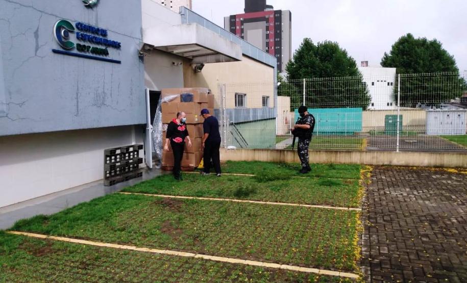 Sesa realiza força-tarefa neste final de semana para entrega de insumos que serão usados na vacinação contra a Covid-19