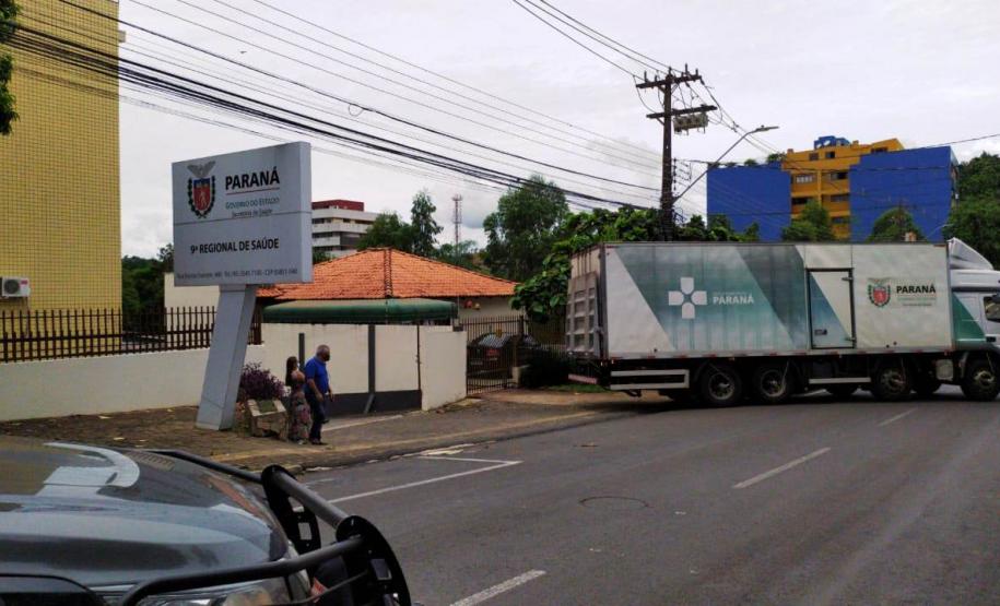 Sesa realiza força-tarefa neste final de semana para entrega de insumos que serão usados na vacinação contra a Covid-19
