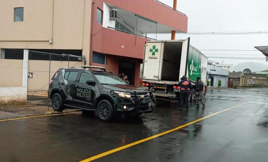 Sesa realiza força-tarefa neste final de semana para entrega de insumos que serão usados na vacinação contra a Covid-19