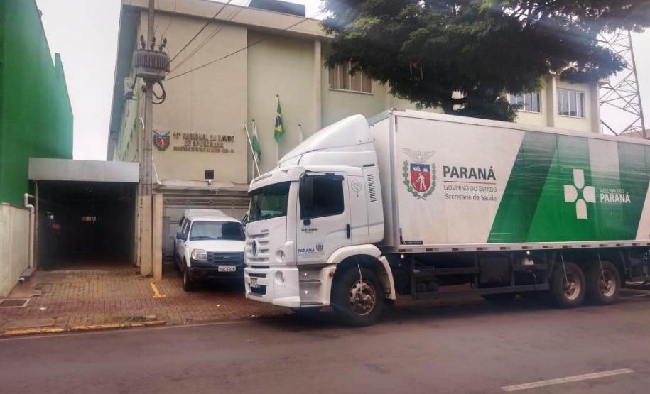 Sesa realiza força-tarefa neste final de semana para entrega de insumos que serão usados na vacinação contra a Covid-19