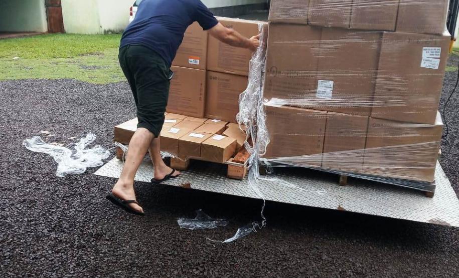 Sesa realiza força-tarefa neste final de semana para entrega de insumos que serão usados na vacinação contra a Covid-19