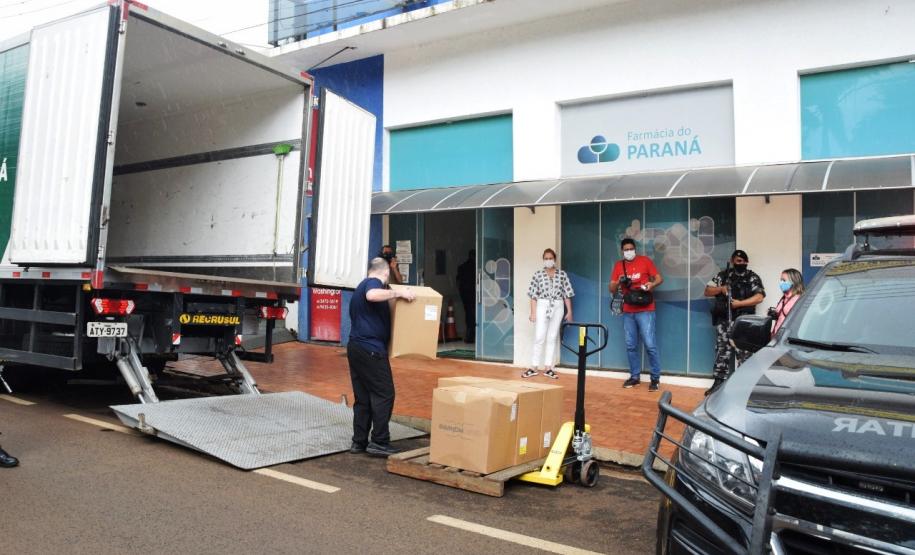 Sesa realiza força-tarefa neste final de semana para entrega de insumos que serão usados na vacinação contra a Covid-19