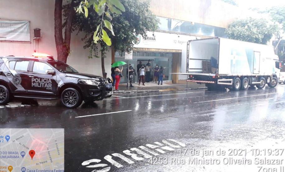Sesa realiza força-tarefa neste final de semana para entrega de insumos que serão usados na vacinação contra a Covid-19