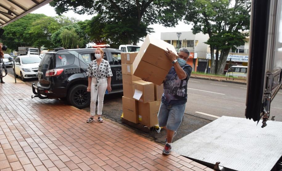 Sesa realiza força-tarefa neste final de semana para entrega de insumos que serão usados na vacinação contra a Covid-19