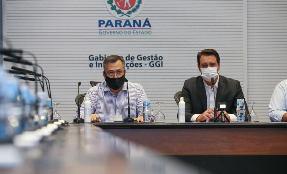 Vacinação é tema de encontro do governador com secretários municipais da Saúde