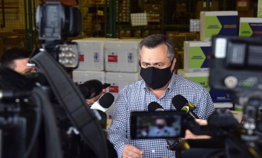 Paraná garante vacina para 90% dos trabalhadores da saúde