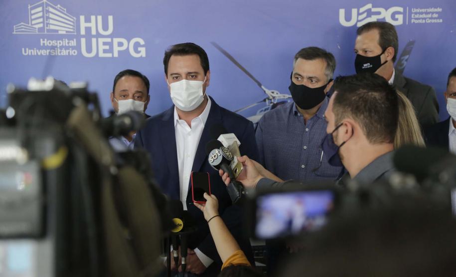 Nova ala amplia atendimento no Hospital Universitário dos Campos Gerais