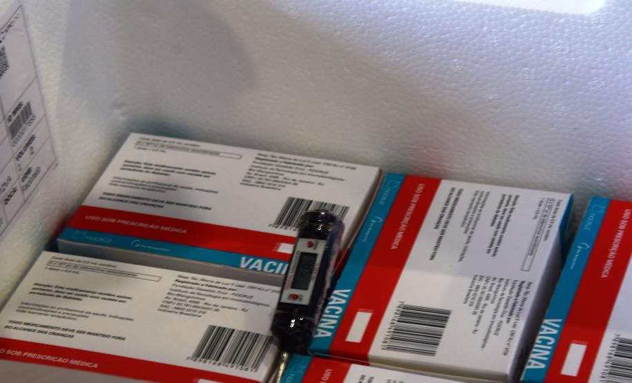 Paraná recebeu neste sábado mais 240,4 mil doses da vacina contra a Covid-19