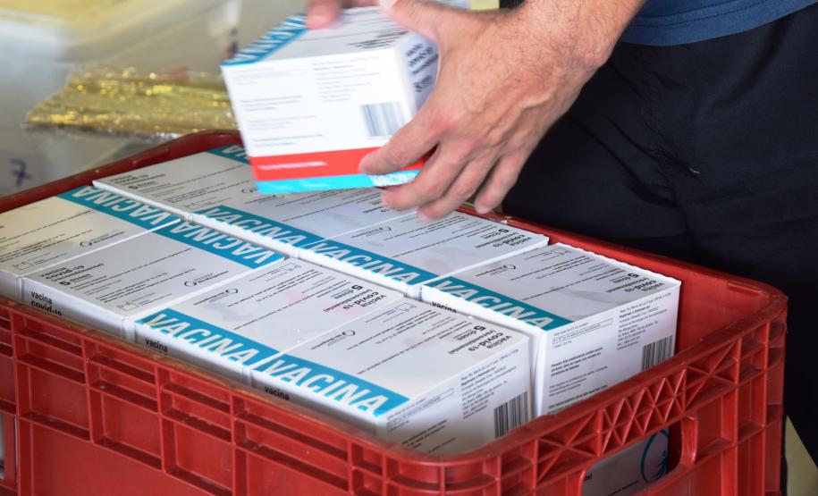 Paraná recebeu neste sábado mais 240,4 mil doses da vacina contra a Covid-19