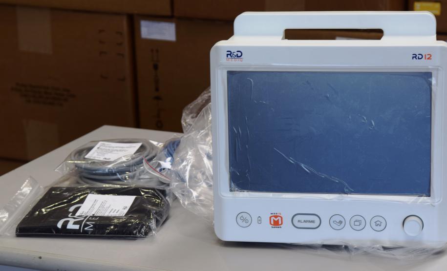 Saúde recebe equipamentos que podem viabilizar até 70 novos leitos de UTI no Paraná