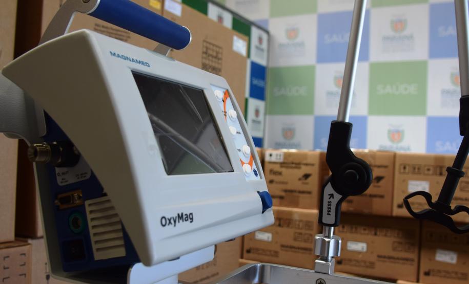 Saúde recebe equipamentos que podem viabilizar até 70 novos leitos de UTI no Paraná