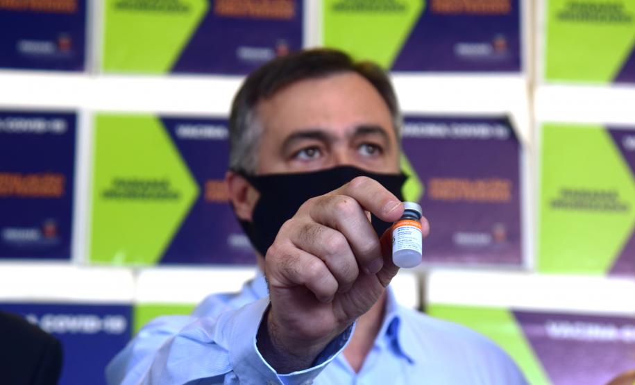 A ideia é incentivar ainda mais a imunização, valorizar a sua importância na luta contra a pandemia, e acelerar a aplicação em cidades que têm mais dificuldades de operacionalizar o Plano Estadual de Vacinação contra a Covid-19.