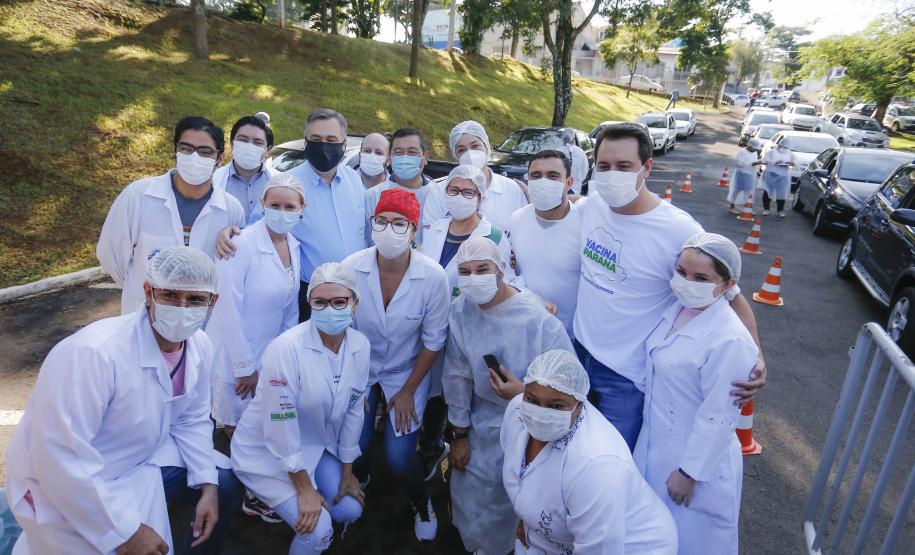 Municípios do Paraná aderem à vacinação de domingo a domingo