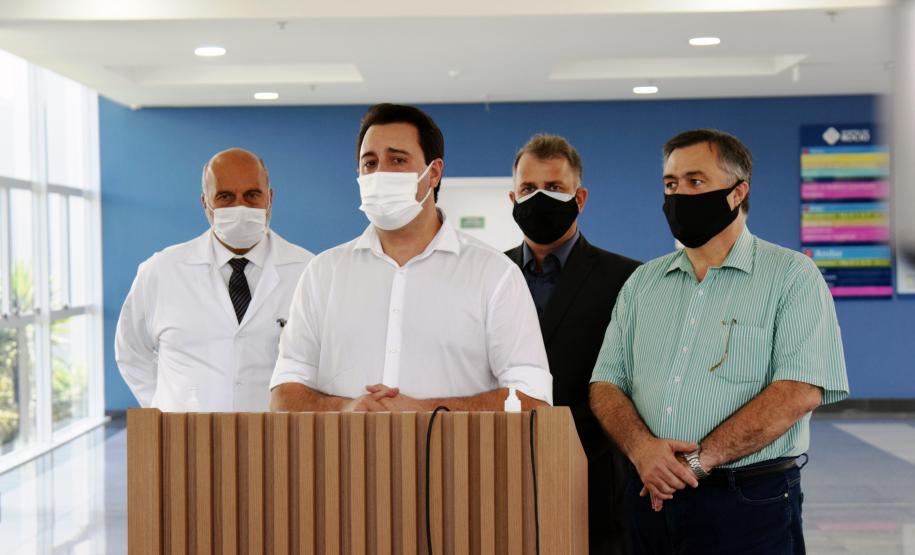 Governo inaugura 52 novos leitos de UTI para Covid-19 em Campo Largo