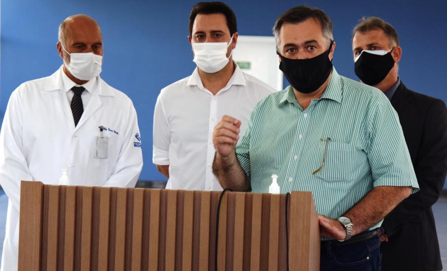 Governo inaugura 52 novos leitos de UTI para Covid-19 em Campo Largo