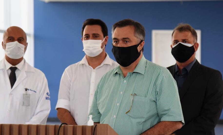 Governo inaugura 52 novos leitos de UTI para Covid-19 em Campo Largo