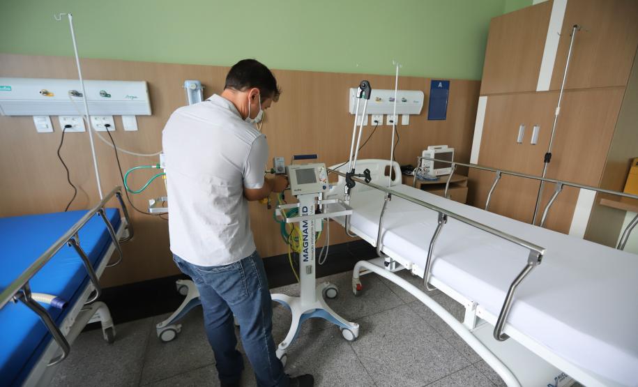 Governo inaugura 52 novos leitos de UTI para Covid-19 em Campo Largo