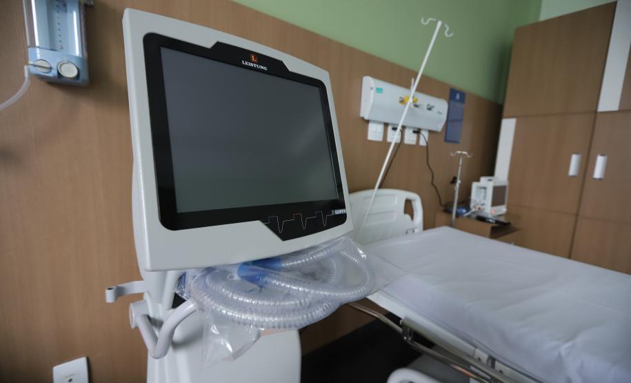 Governo inaugura 52 novos leitos de UTI para Covid-19 em Campo Largo