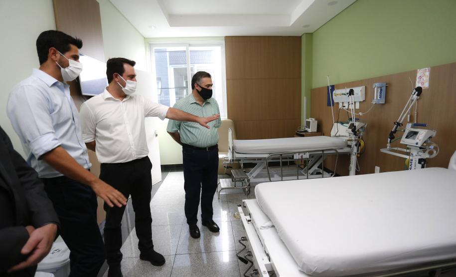 Governo abre 52 novos leitos de UTI para Covid-19 em Campo Largo