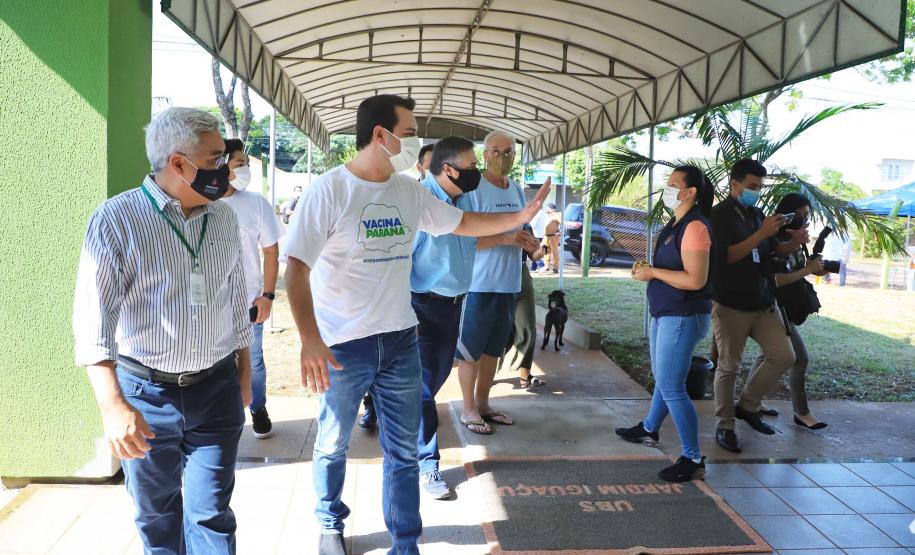 158 cidades do Paraná chegaram a 10% dos vacinados com a 1ª dose