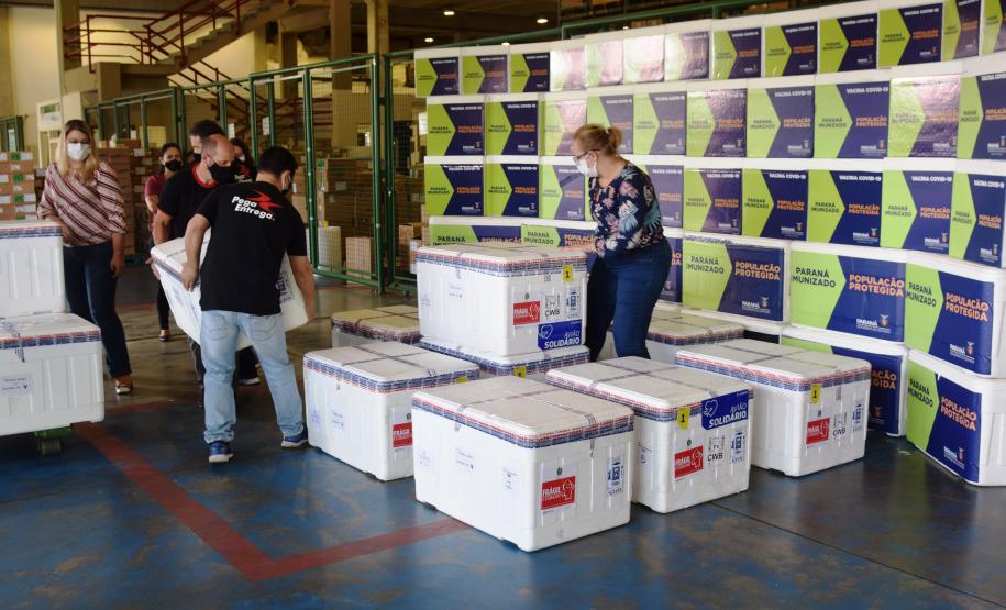 Estado começa a distribuir novo lote de vacinas por Cascavel