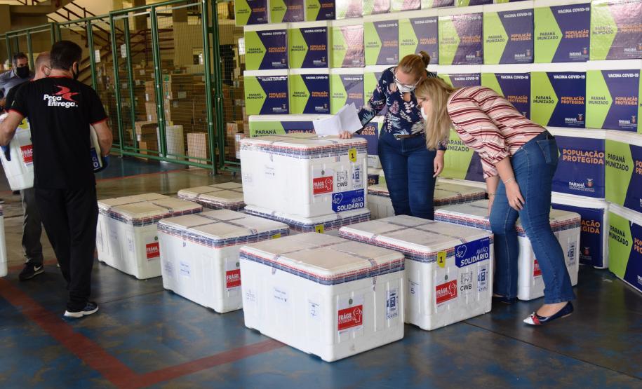 Estado começa a distribuir novo lote de vacinas por Cascavel