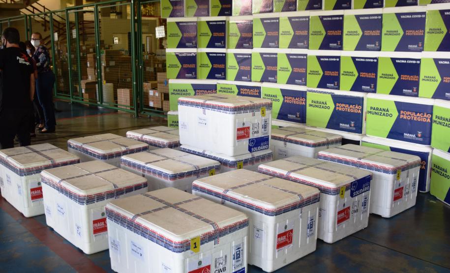 Estado começa a distribuir novo lote de vacinas por Cascavel