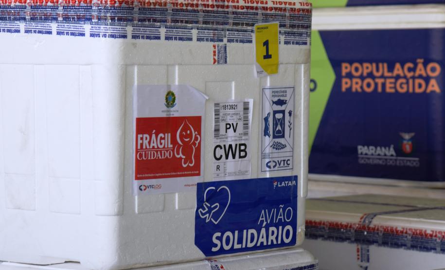 Estado começa a distribuir novo lote de vacinas por Cascavel