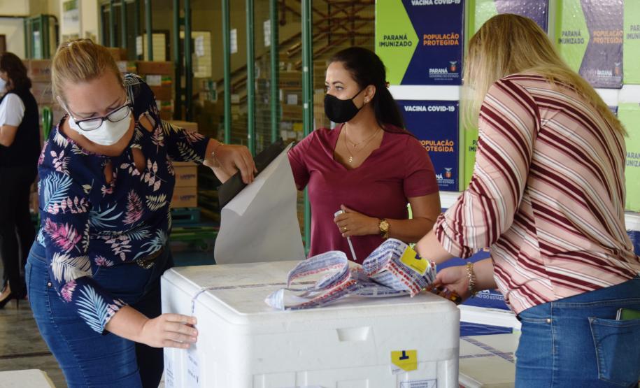 Estado começa a distribuir novo lote de vacinas por Cascavel