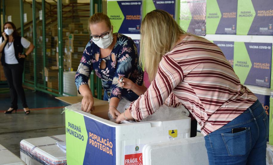 Estado começa a distribuir novo lote de vacinas por Cascavel