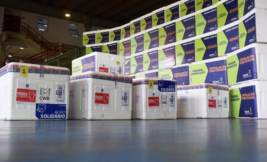 Estado começa a distribuir novo lote de vacinas por Cascavel