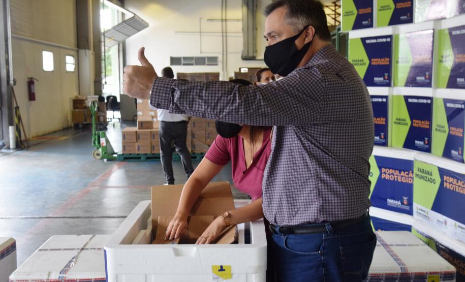 Estado começa a distribuir novo lote de vacinas por Cascavel