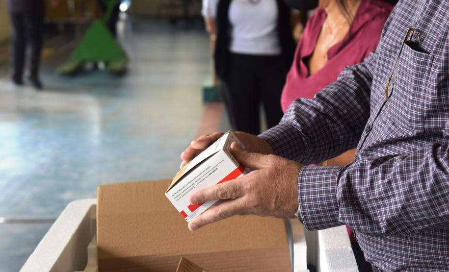 Estado começa a distribuir novo lote de vacinas por Cascavel